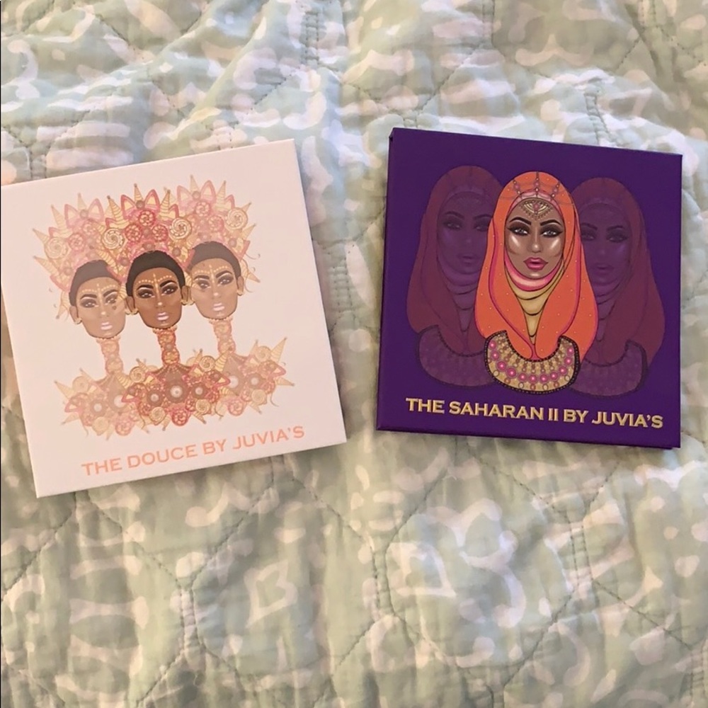 Juvias place the Saharan 2 and the Douce palette